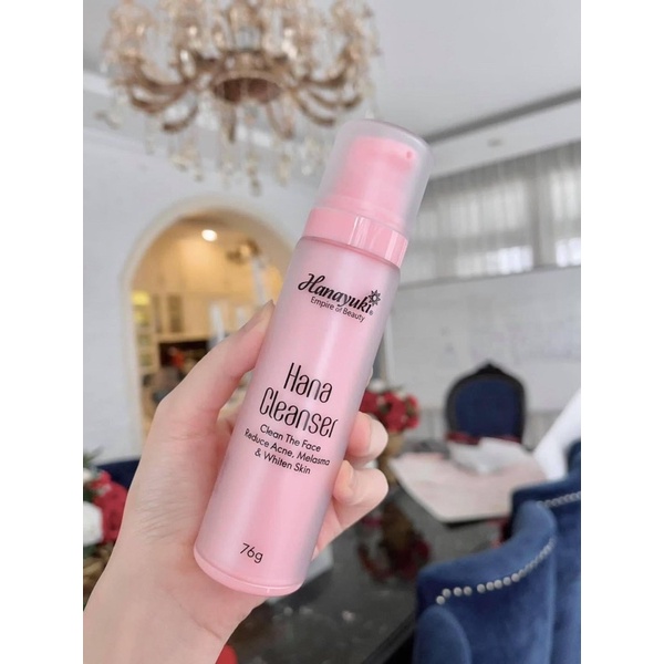 Sữa Rửa Mặt Hanayuki Mini 76g Màu Hồng | BigBuy360 - bigbuy360.vn