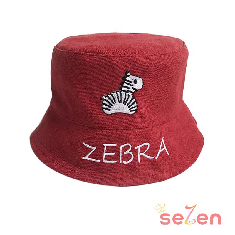 Nón câu cá đan hình hoạt hình đáng yêu cho trẻ em