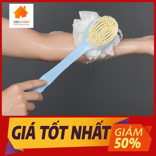 Cây Cọ Tắm Bông Tắm Chà Lưng 2 Mặt