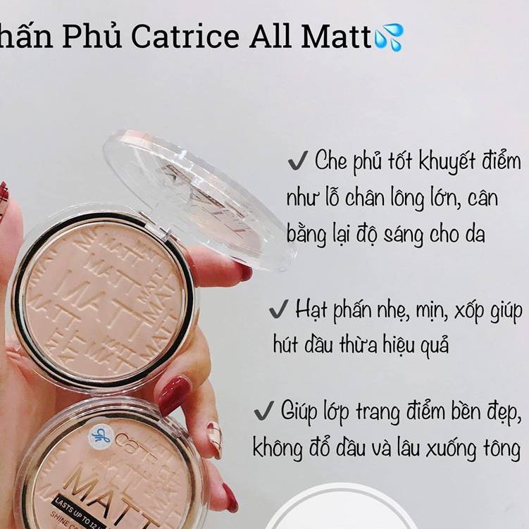 Phấn phủ Catrice siêu mịn chống thấm nước -