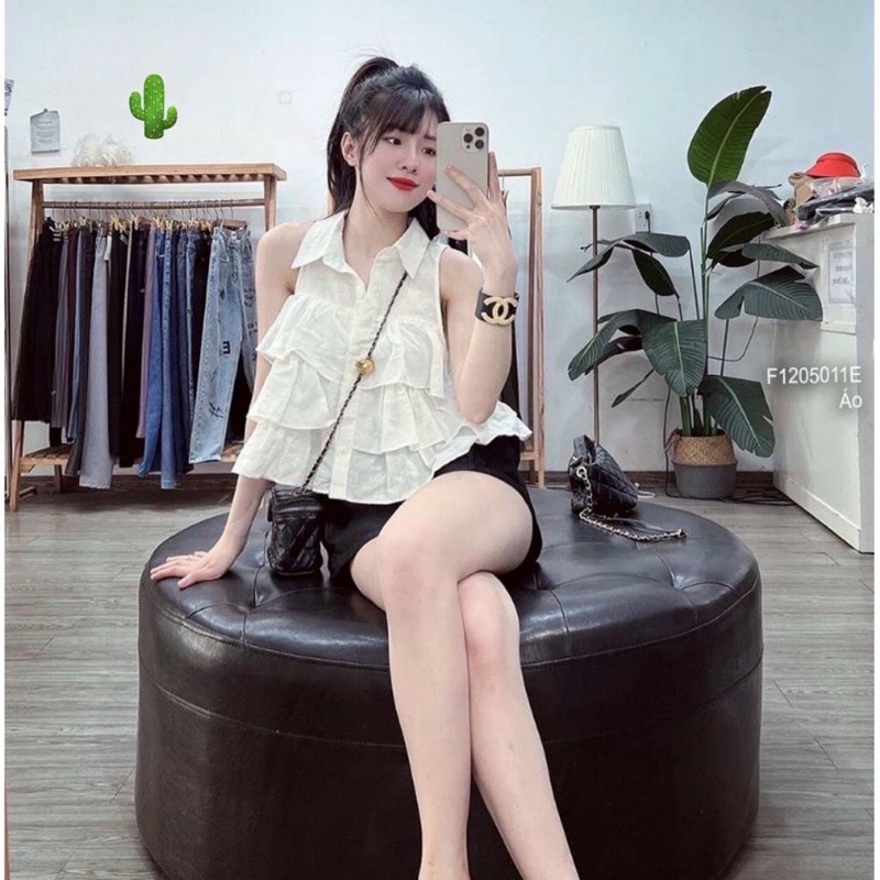 Áo sơ mi tầng tiểu thư ☘️☘️☘️☘️ alohashop91