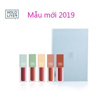 Set 5 thỏi son kem hold live orchid love mattle lip