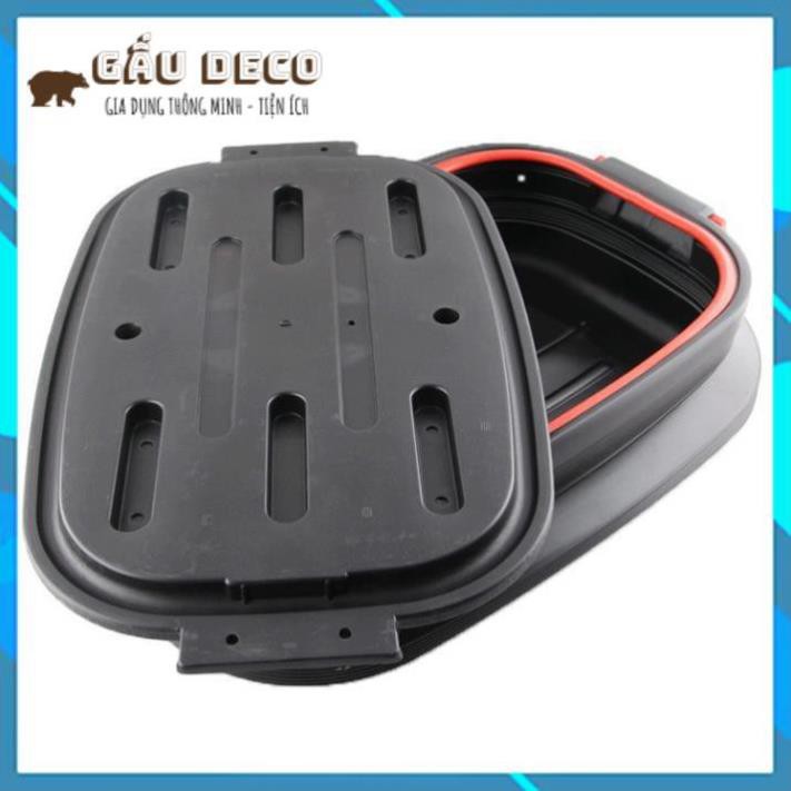 Thùng đựng đồ gấp gọn ô tô 40 lít [FREESHIP] – Có nắp đậỵ tiện lợi – Đựng đồ, du lịch, dã ngoại