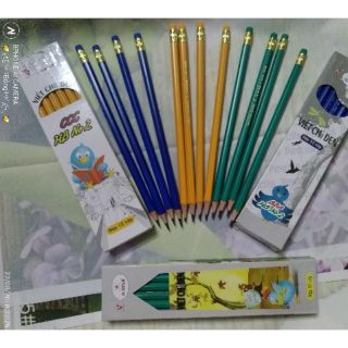12 cây bút chì HB, viết chì HB