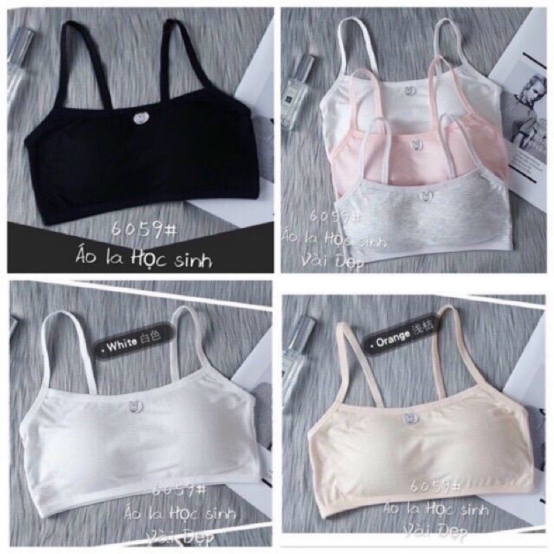 Áo lá bra học sinh cotton