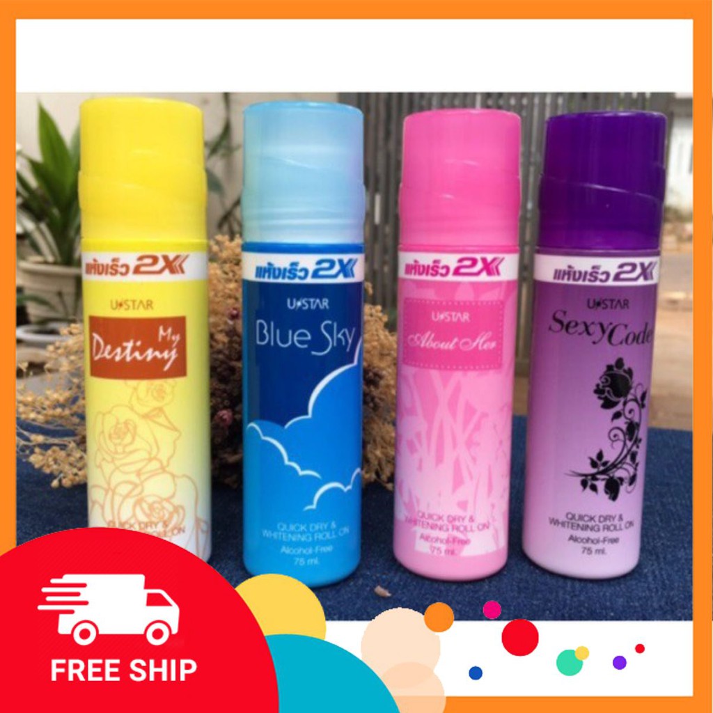 Lăn khử mùi 2X Ustar My Destiny Thái Lan