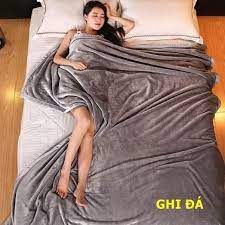 Chăn lông tuyết Muji xuất Nhật  kích thước 2m x 2m3