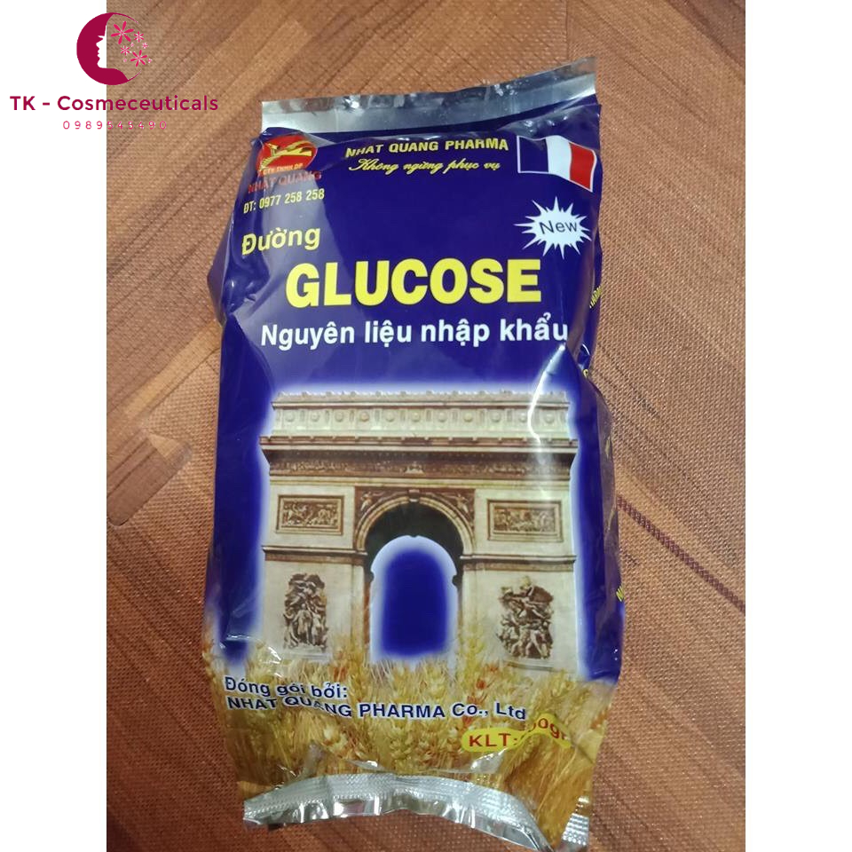 Đường Thanh Nhiệt Glucose - Giúp Giải Độc, Giải Nhiệt, Lợi Tiểu, Hỗ Trợ Mệt Mỏi, Mất Nước - Gói 500g