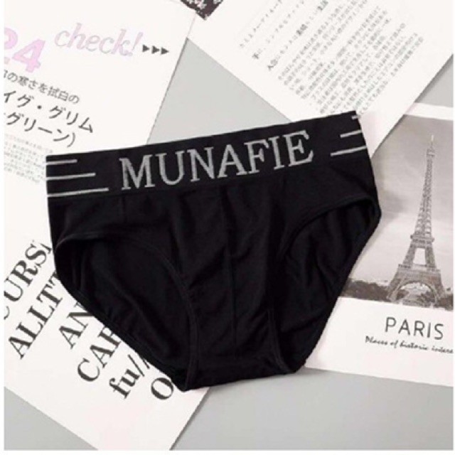 Quần lót nam - Quần Lót Tam Giác Munafie Co Giãn 4 Chiều Mỗi Quần 1 Túi Zip Sang trọng