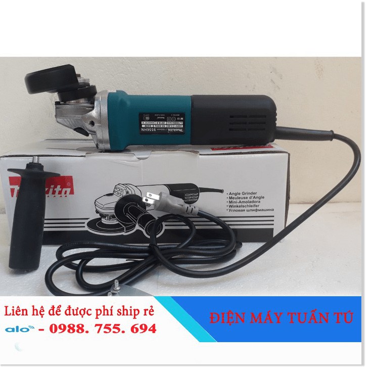 Máy mài góc Makita Nhật Bản 9556HN 100% dây đồng chịu nhiệt không bị nóng - Máy mài máy cắt đa năng cho thợ cơ khí