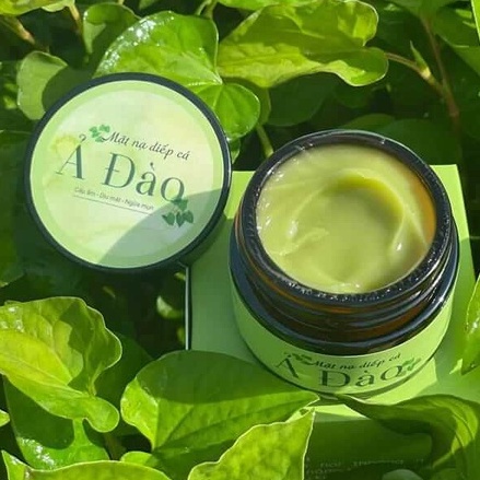 Mặt Nạ Diếp Cá Ả Đào 50g  Giúp Mờ Nám Tàn Nhang Dưỡng Trắng Làm Mát Và Mịn Da