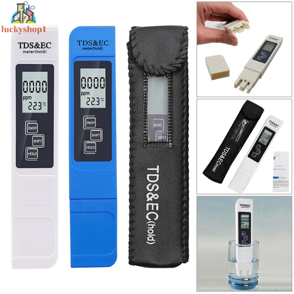 ❤❤❤(Hot products for family life)Salinity Temp Tester Handheld High Accuracy Tools Water Drinking Water
