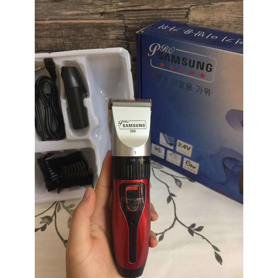 [Tổng kho giá rẻ] Tông đơ cắt tóc Samsung 388 [Bảo hành 6 tháng]