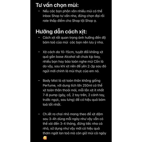 [🇺🇸Bill Mỹ] Xịt thơm body mist Victoria Secret Limited Edition Alluring Waters