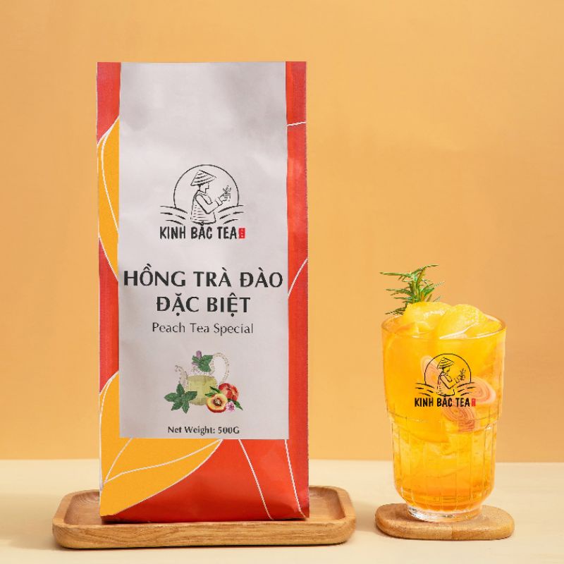 Hồng Trà Đào Đặc Biệt Kinh Bắc gói 500gr