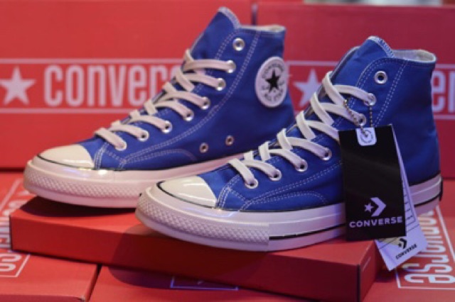 Giày Thể Thao Converse All Star 70s Màu Xanh Navy Họa Tiết Hoa Hướng Dương Đen Phong Cách Việt Nam