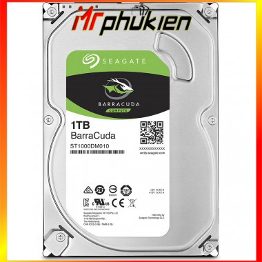 [Mã 154ELSALE2 giảm 7% đơn 300K] Ổ CỨNG HDD SEAGATE 1TB BARRACUDA CHÍNH HÃNG VIỄN SƠN - MrPhukien