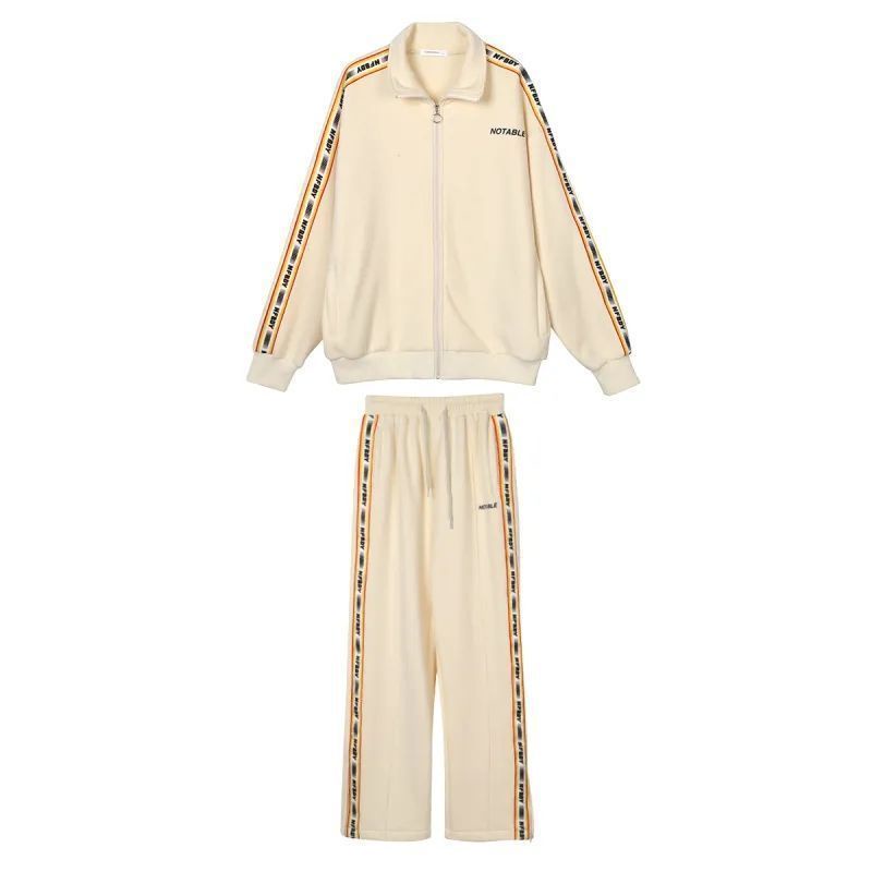 SET ĐỒ THỂ THAO HOẠ TIẾT SỌC VIỀN HÀNG UNISEX