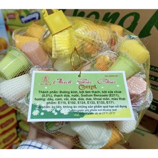 Thạch rau câu sữa chua chapi túi lưới