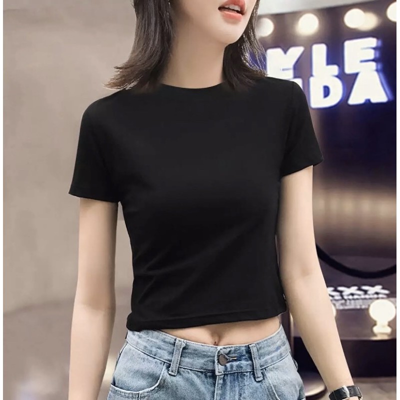 [GIÁ HỦY DIỆT] Áo Croptop nữ - áo tập gym