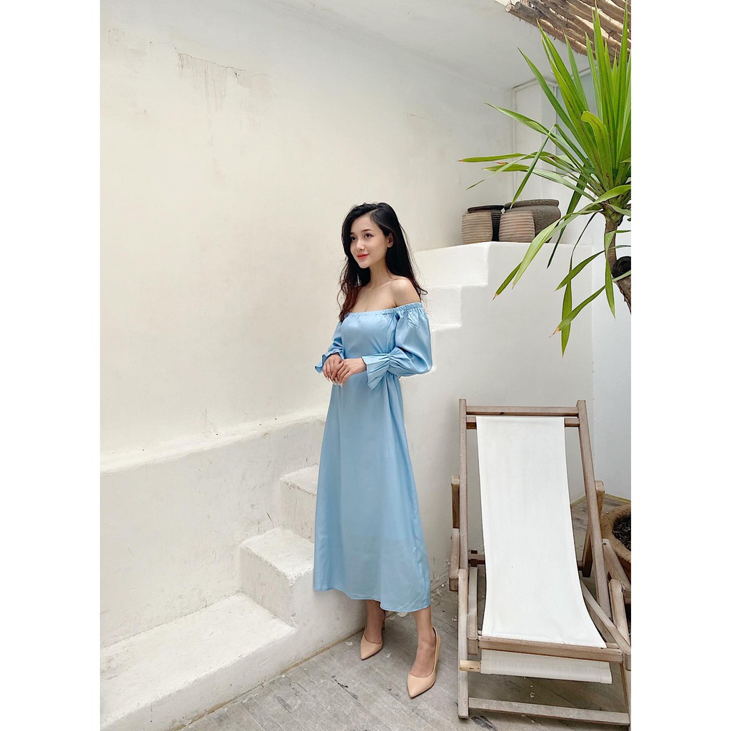HEYBEE Đầm trễ vai Rosemary HT558 | BigBuy360 - bigbuy360.vn