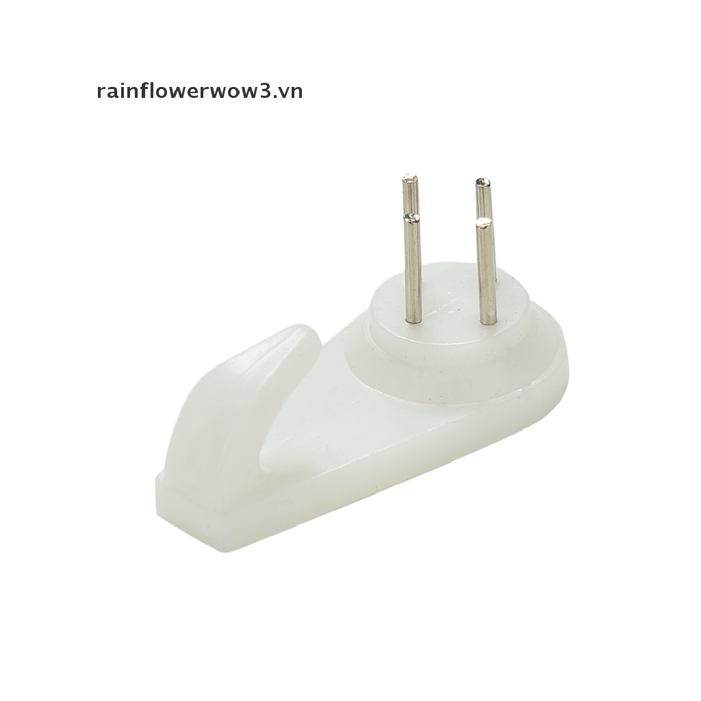 Bộ 20 Móc Treo Khung Ảnh Bằng Nhựa Cứng Màu Trắng