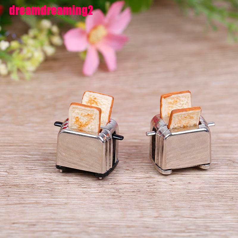 Mô Hình Máy Nướng Bánh Mini Tỉ Lệ 1: 12 Trang Trí Nhà Búp Bê