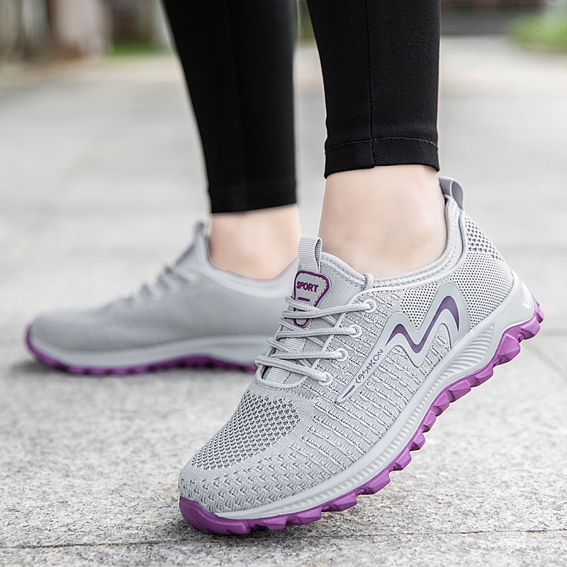 Giày Sneaker Thể Thao Chống Trượt Cho Nữ