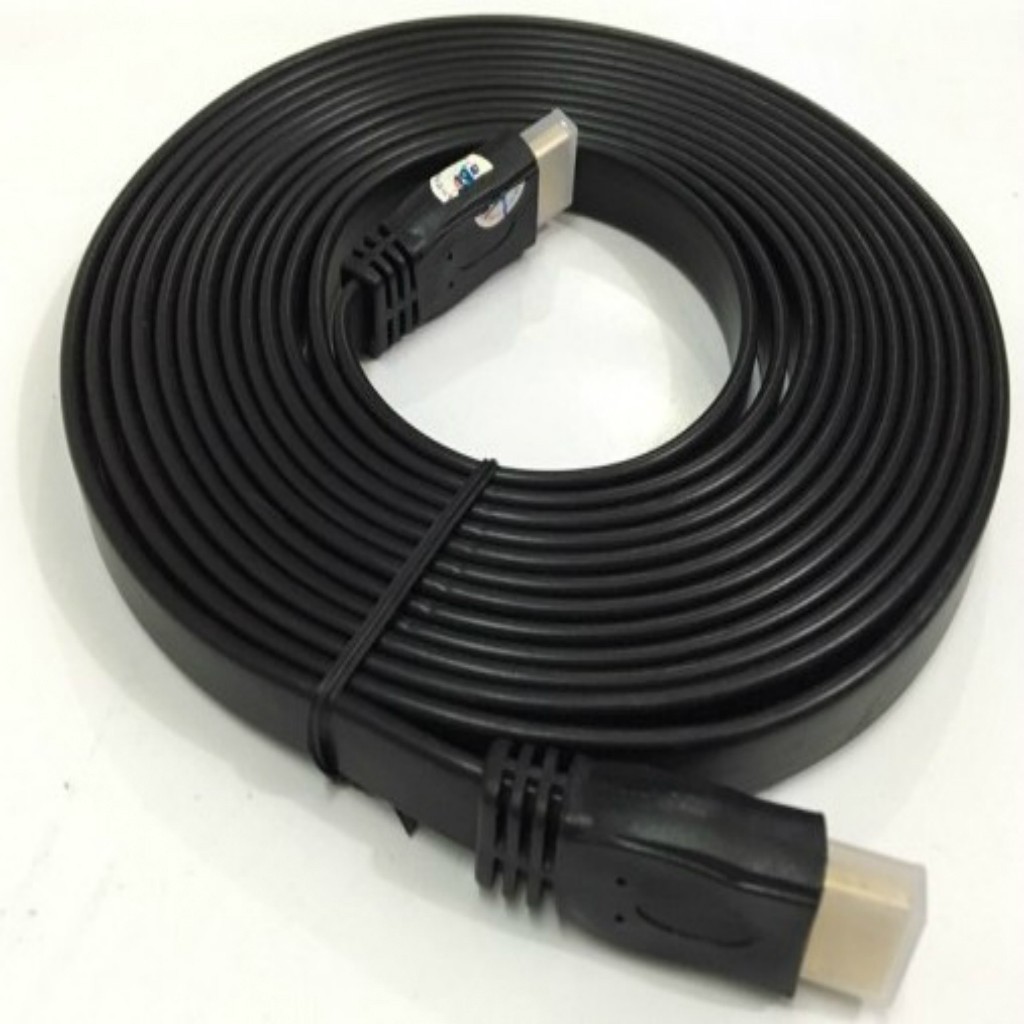 BÀN PHÍM CƠ ] Dây HDMI 5m Dẹt Chống Xoắn Đứt Full Hd 3D Up to 4K ...