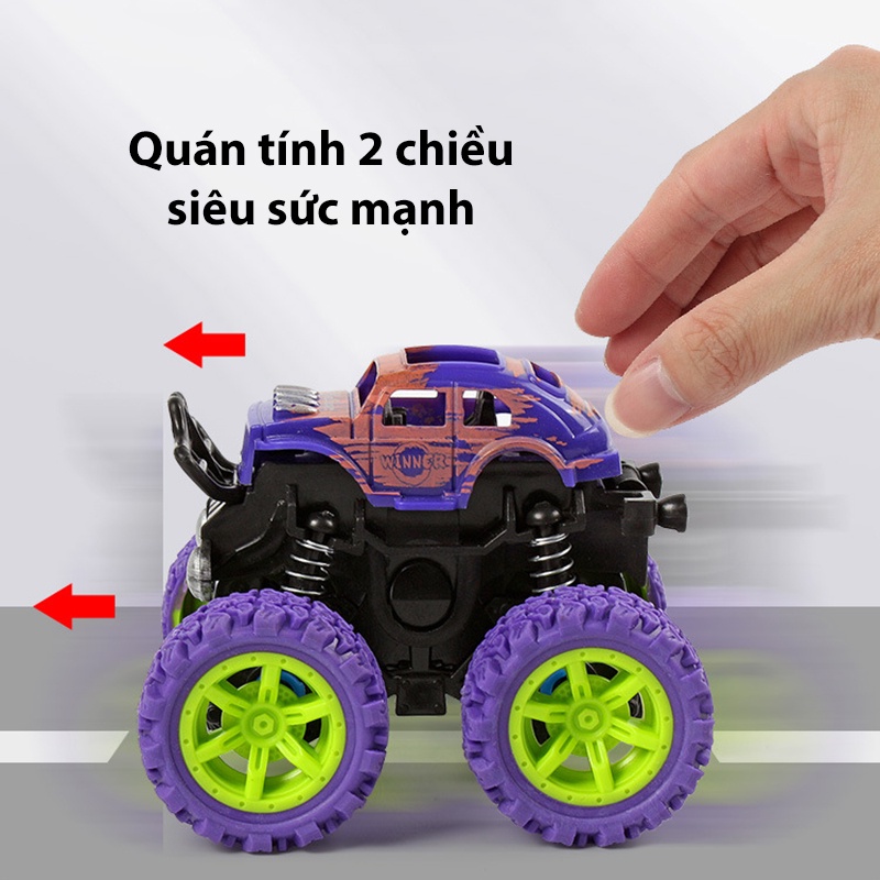 Ô Tô Bánh Đà Địa Hình Siêu Sức Mạnh, giảm xóc 4 bánh độc lập vượt mọi địa hình