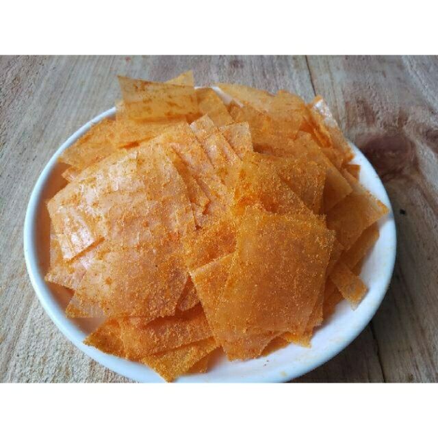 500g bánh tráng phô mai Long An loại sợi và lát