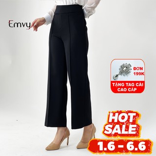 Quần Suông nữ công sở chất kaki mịn co dãn Emvy - Q3