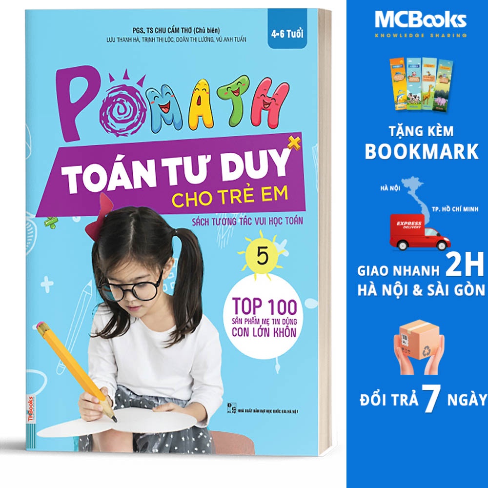 Sách - POMath-Toán tư duy cho trẻ em tập 5 - TKBooks