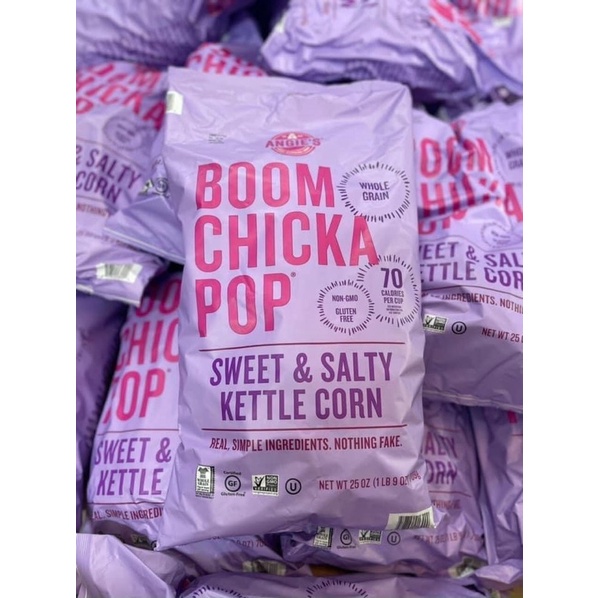 Bắp rang bơ Boom Chicka Pop 709g Mỹ