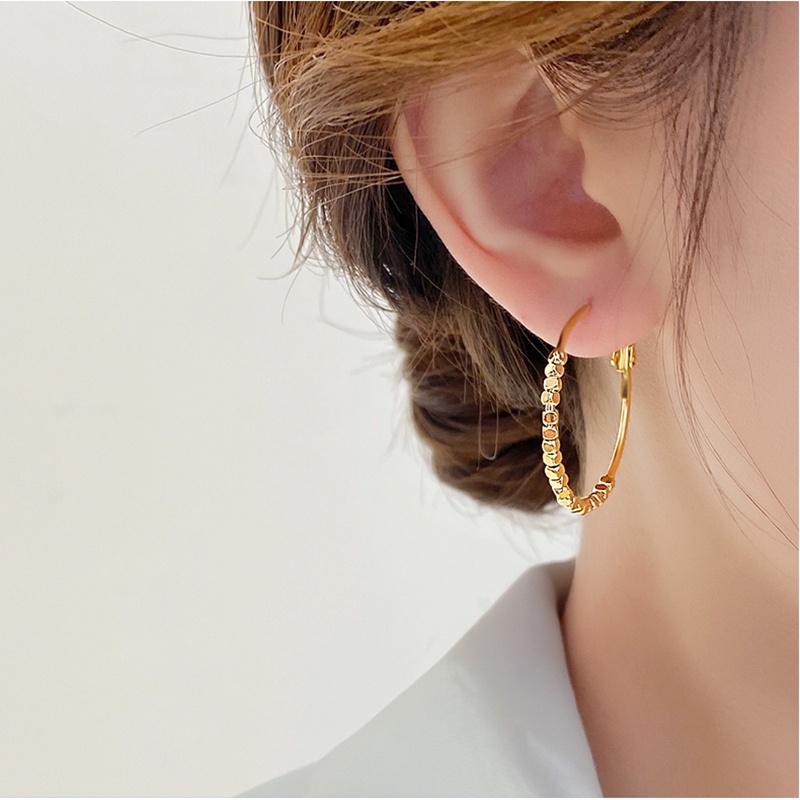 Khuyên Tai Nữ Hình Vuông Thời Trang Hàn