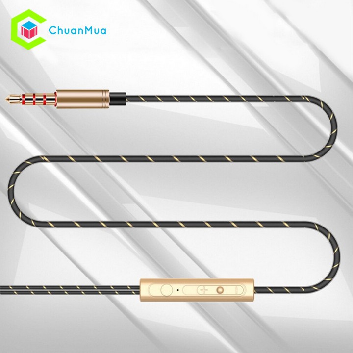 Tai Nghe Nhét Tai Có Dây Gaming QKZ CK7 chống ồn, âm thanh Hifi chất lượng cao, dáng thể thao, kèm mic đàm thoại