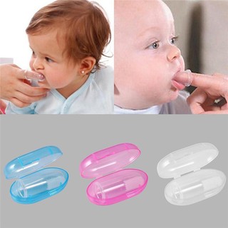Dụng cụ đánh răng, lấy rơ lưỡi cho bé