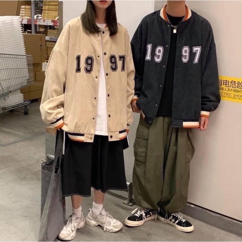 Áo Khoác Bomber Unisex Cúc, Áo Khoác Nam Nữ | BigBuy360 - bigbuy360.vn