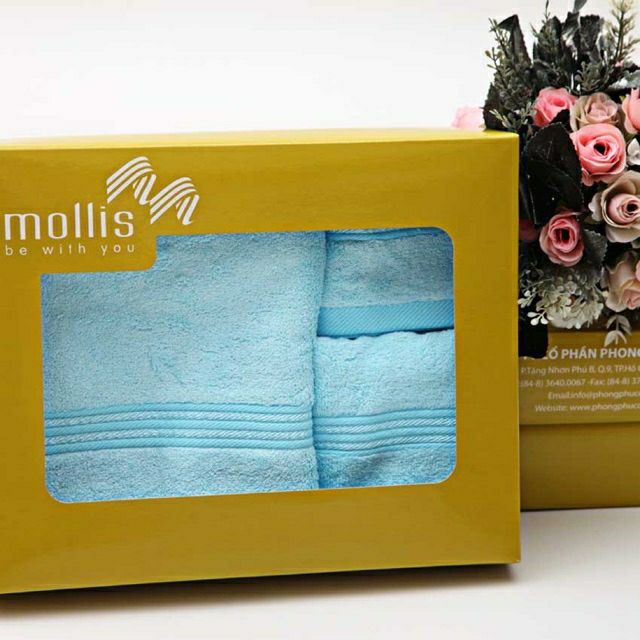 Set bộ 3 khăn Mollis Bamboo.