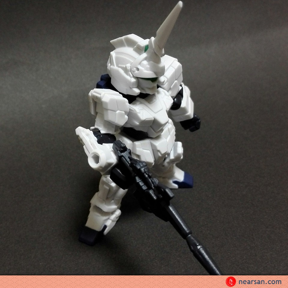 Gundam unicorn mô hình lắp ráp bandai robot mini chibi mse 10