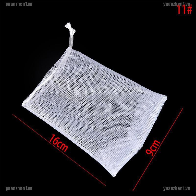 [YUANZHEN1] 5 Túi Lưới Đựng Xà Phòng Hai Lớp Tạo Bọt Dễ Dàng
