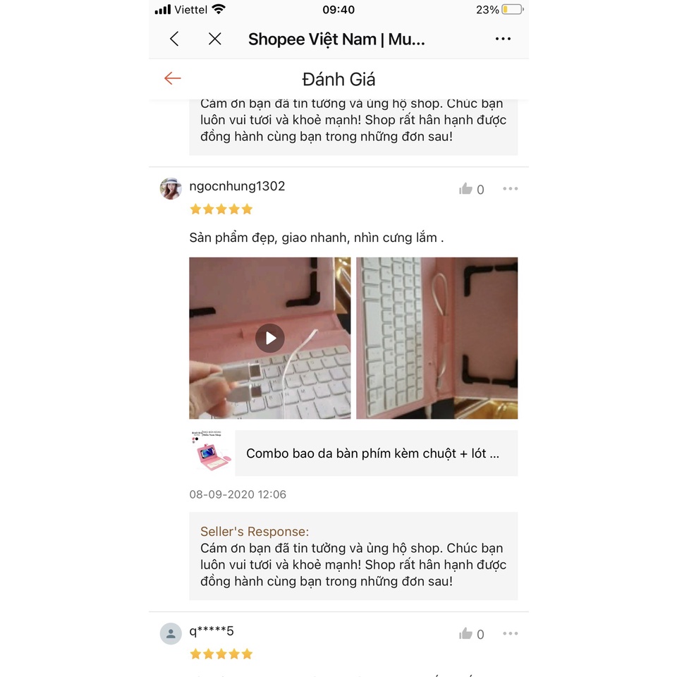 Combo bao da bàn phím kèm chuột + lót chuột cho điện thoại, máy tính bảng từ 4.5-8 inch (Hồng - Giảm Giá Lớn)
