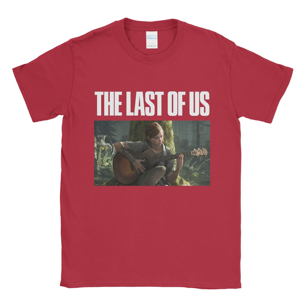 Áo Thun In Hình Đàn Ghi Ta The Last Of Us 2 Ellie Cá Tính