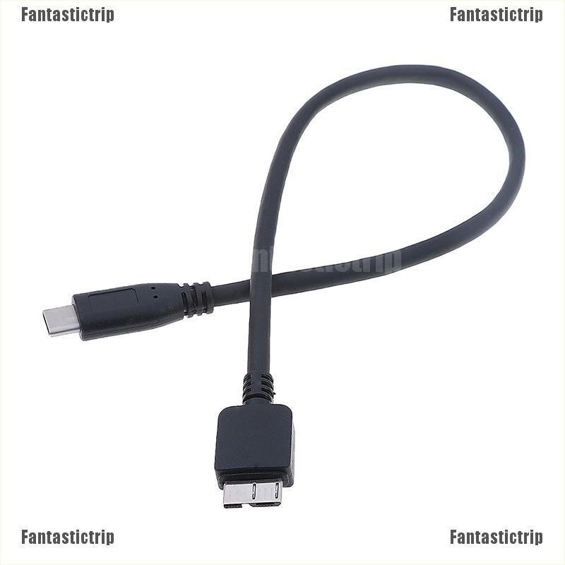 Dây Cáp Chuyển Đổi Dữ Liệu Đầu Usb Type C Sang Micro-B Dài 30cm
