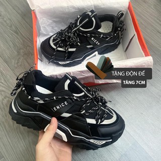 Giày Sneaker Nam Tăng 7cm chiều cao, Phản Quang Mẫu New 2021