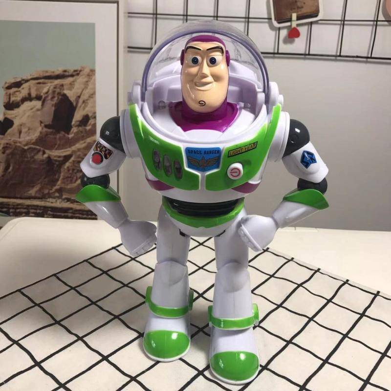 Mô Hình Nhân Vật Buzz Lightyear Woody Và Tris Có Đèn Và Âm Thanh Trong Phim Toy Story 4