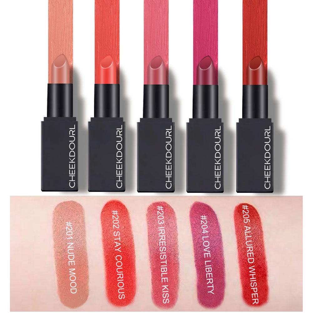 Son kem lì Amour Velvet Matte Lipstick Trang điểm High Pigment Lip Tint Dưỡng ẩm