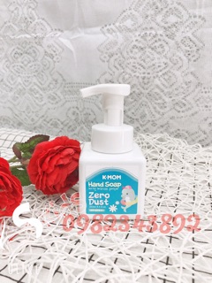 Nước rửa tay tạo bọt Zero Dust K-mom (Hàn Quốc)