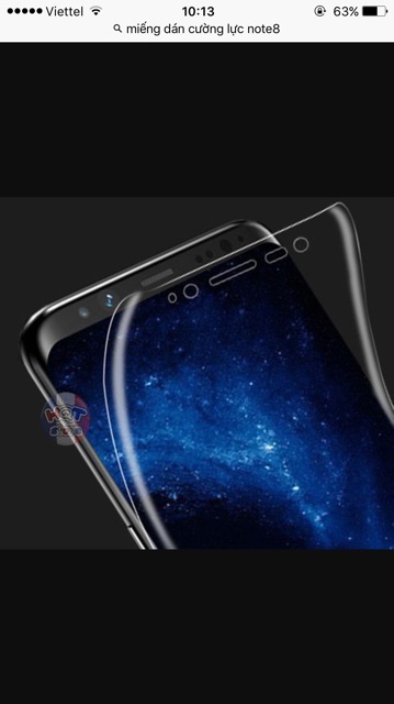 Cường lực Note8 Full màn 4D
