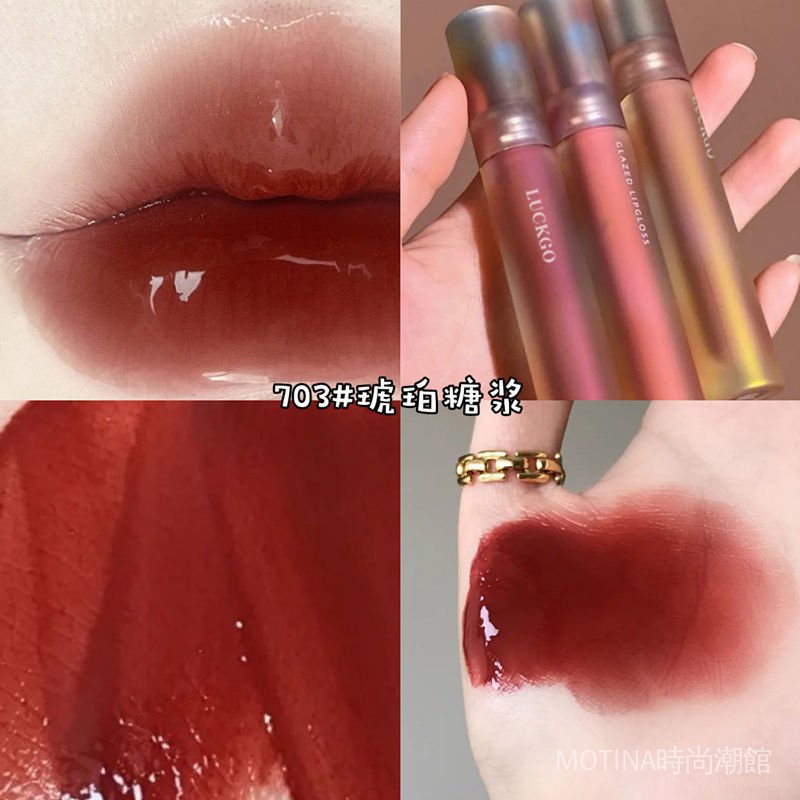 [Hàng mới về] Son Kem Lì Lâu Trôi Không Dính Cốc Thiết Kế Thời Trang